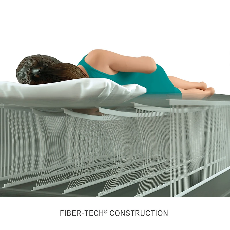 Intex Queen TRUAIRE Comfort Plush Airbed With Fiber-Tech Support & Built In Pump