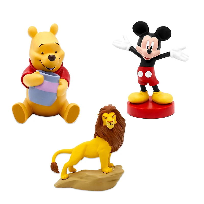 tonies Ensemble Disney Tonies – Winnie the Pooh, The Lion King, Mickey Mouse (Anglais)