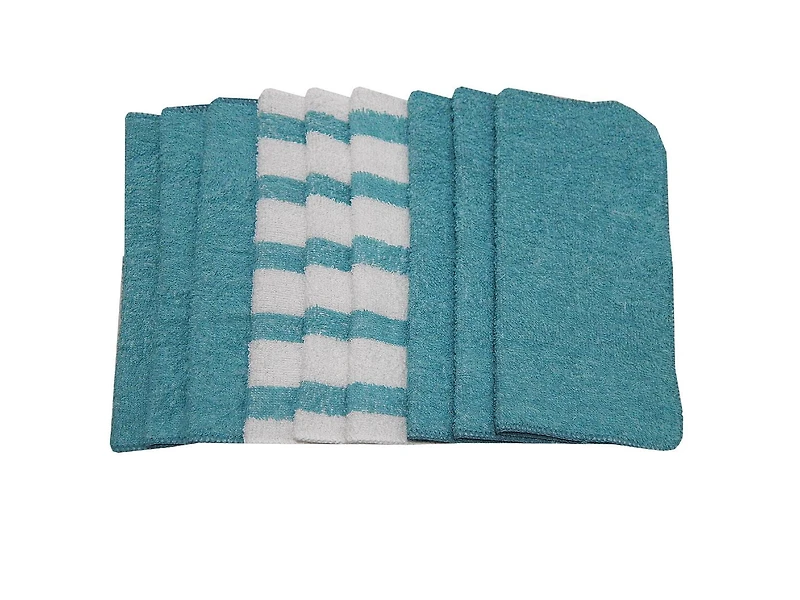 Mainstays 9 Pack Utility Kitchen Towel Topaz