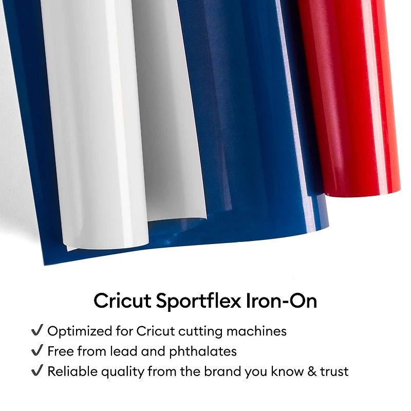 Cricut® Sportflex Iron-On™, Black