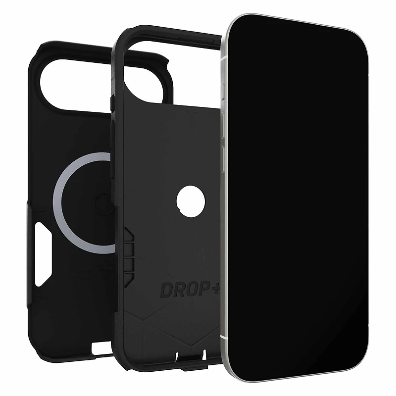 OtterBox Étui Commuter MagSafe avec Contrôle de la Caméra Noir pour iPhone 17 Pro