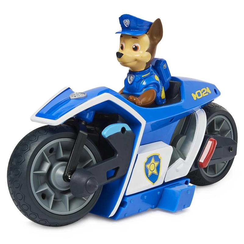 PAW Patrol, Chase RC Movie Motorcycle, Remote Control Car Kids Toys for Ages 3 and up