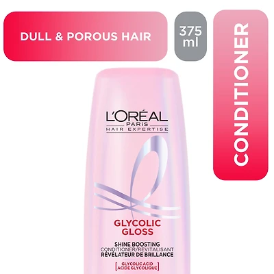 Glycolic Gloss Conditioner, Glossy & Shiny Hair, 375ml