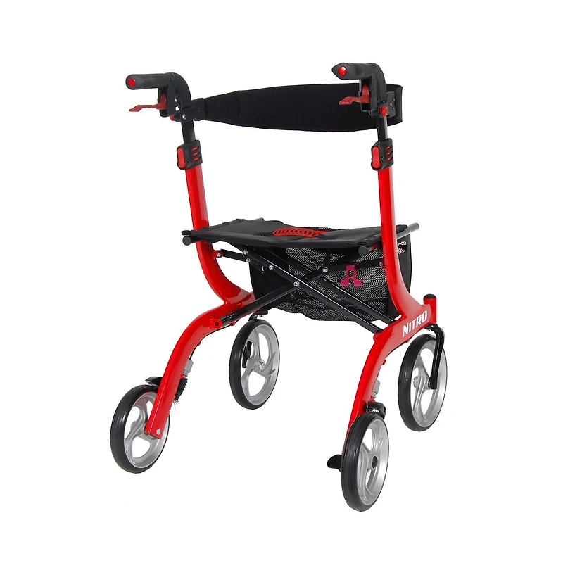 Drive Medical Nitro Euro Style Rollator Rolling Walker