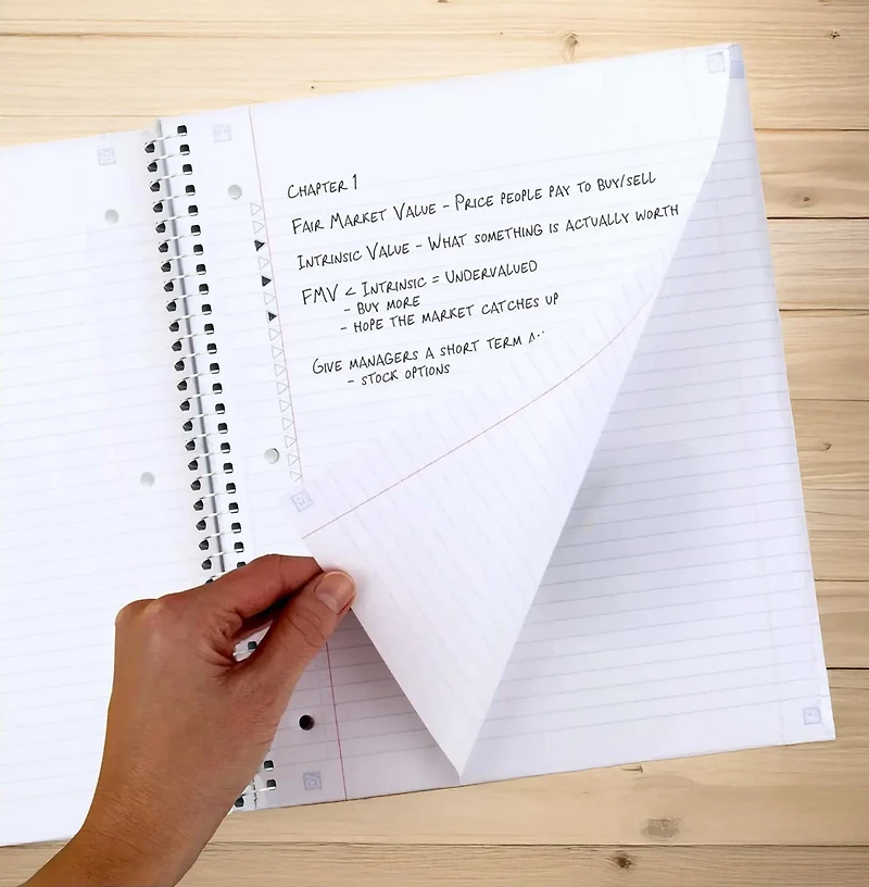 Five Star® 3 Subject Tropical Fruit Notebook