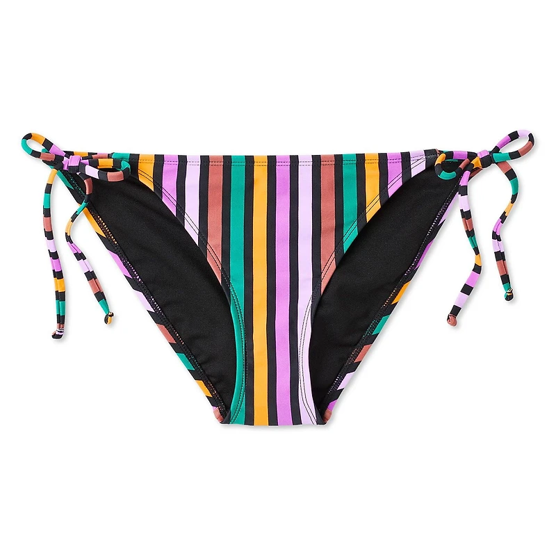 No Boundaries Women's String Bikini Bottom