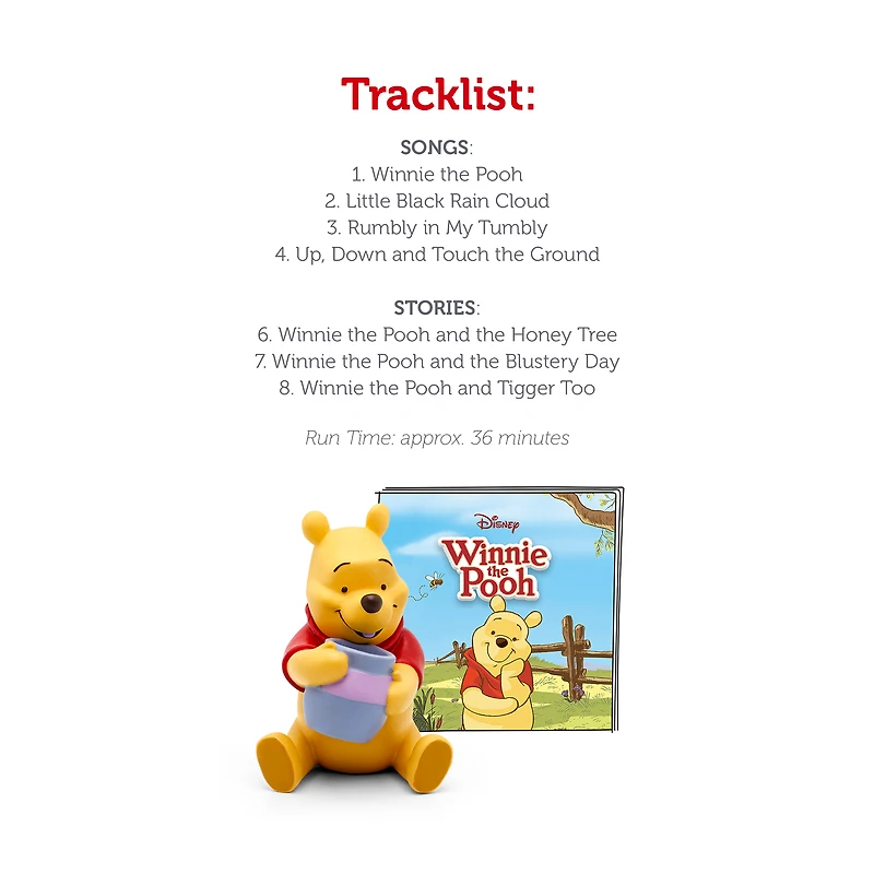 tonies Ensemble Disney Tonies – Winnie the Pooh, The Lion King, Mickey Mouse (Anglais)