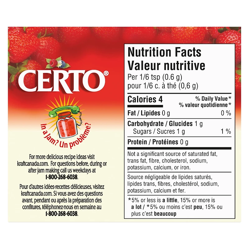 Certo Original Pectin Crystals