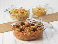 Libbey Glass Casserole Set