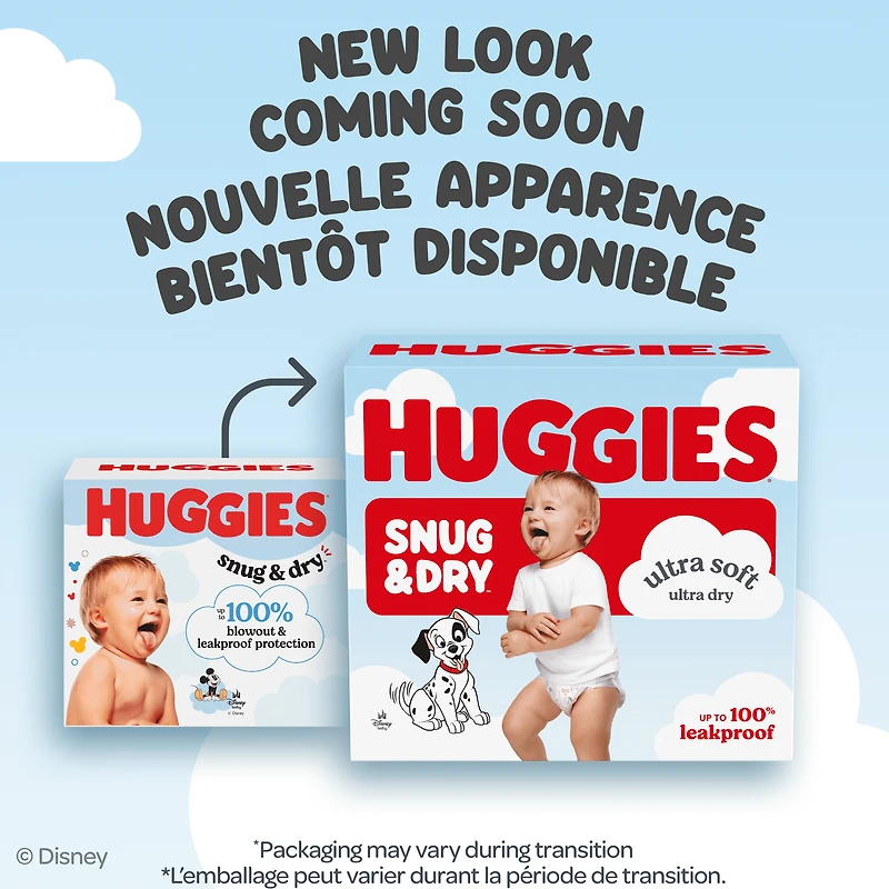Huggies Snug & Dry Baby Diapers, Size 7 (16-26 lbs), 104 Count
