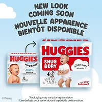 Huggies Snug & Dry Baby Diapers, Size 7 (16-26 lbs), 104 Count