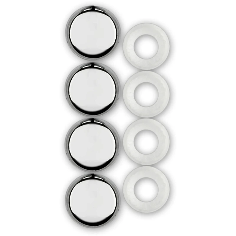 Cruiser Accessories Fastener Caps, Black Hardware