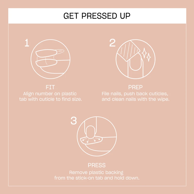 OPI Sticking Point – Faux ongles instantanés sans colle