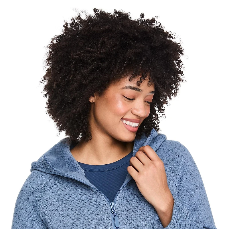 George Women's Faux Shearling Zip Up Jacket