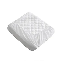 Marina Decoration Premium Luxury Ultra Soft Quilted Waterproof All Season Bedding Mattress Cover Protector Fitted Mattress Pad, Deep Pocket Fits Up to 16 Inch