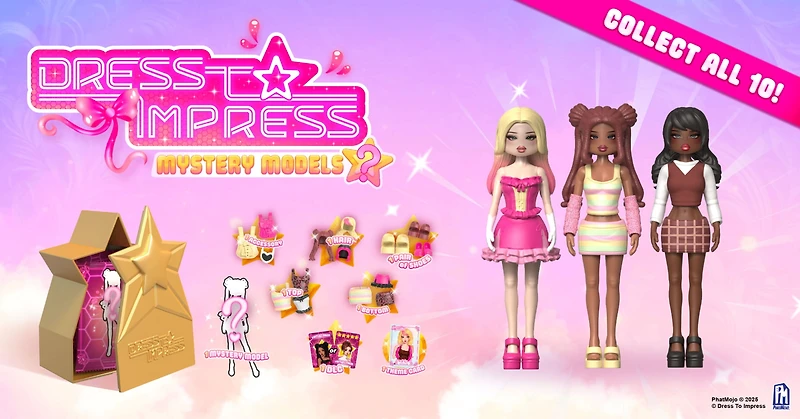 Dress To Impress Series 1 Mystery Doll with Exclusive DLC Code