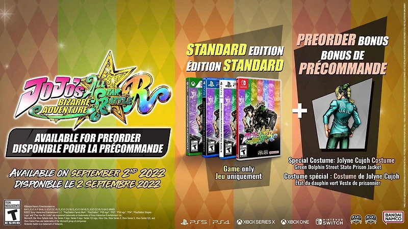 Jeu vidéo JoJo's Bizarre Adventure All-Star Battle R pour (NSW)