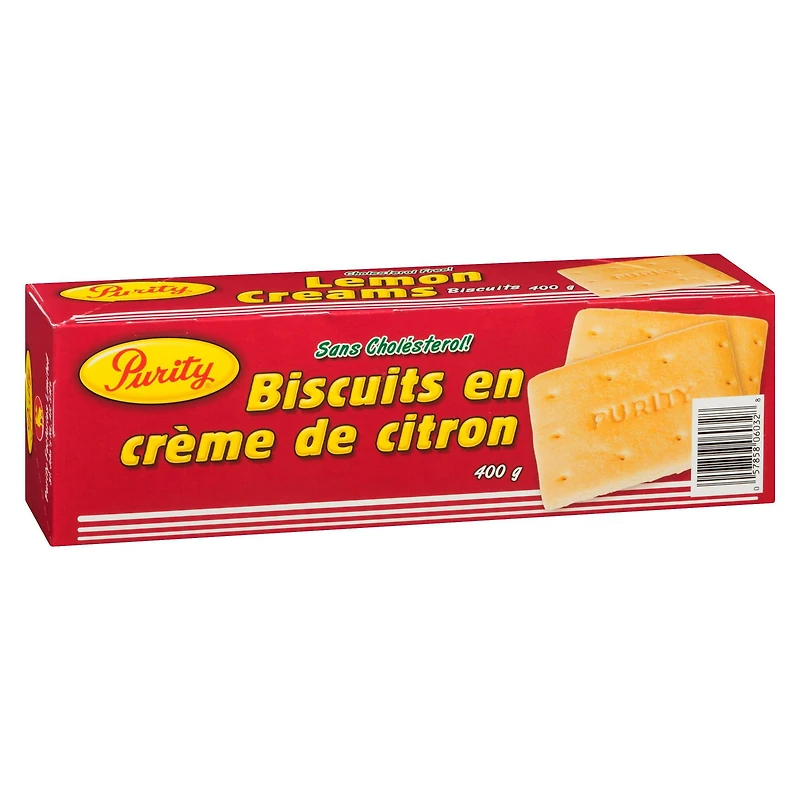 Purity Lemon Creams Biscuits