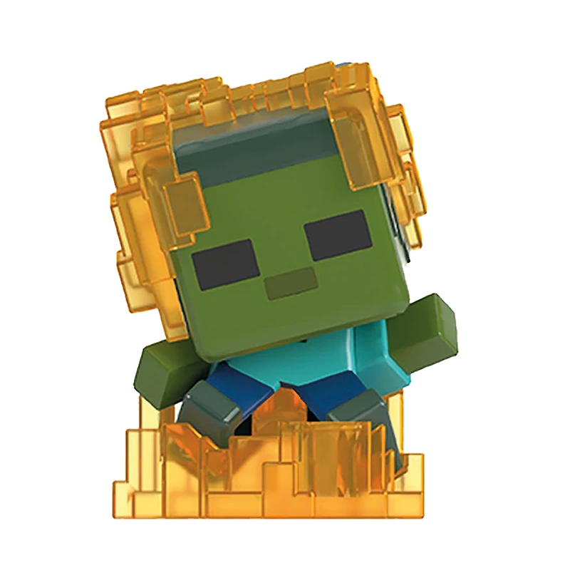 Minecraft Mini Mode Spawn Egg with Mini Figure, Badlands Theme, 1.5-inch Toy (Characters May Vary)