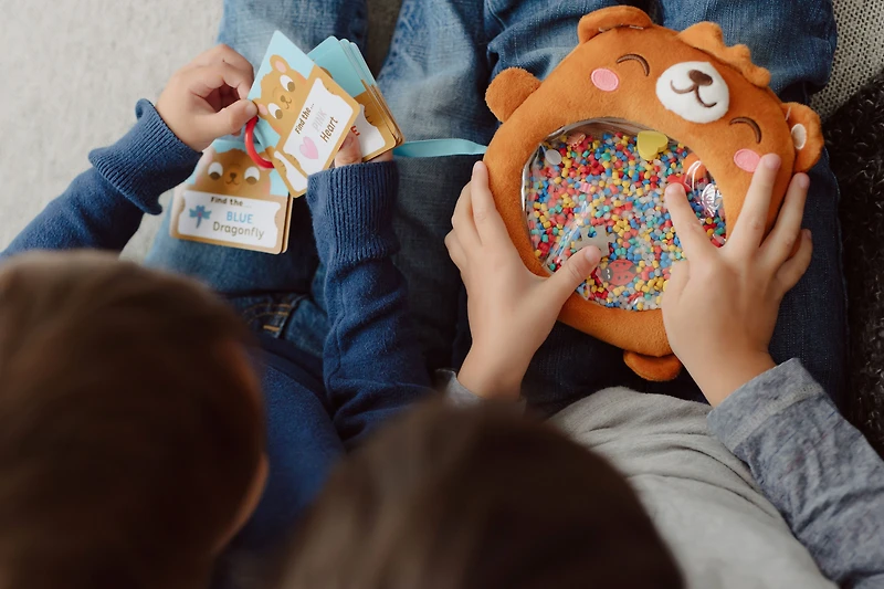 Chuckle & Roar Chasse au trésor sensorielle Seek & Find Bear pour les 3 ans et + par Buffalo Games