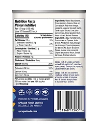 Sprague haricots noirs cubains 398 ml