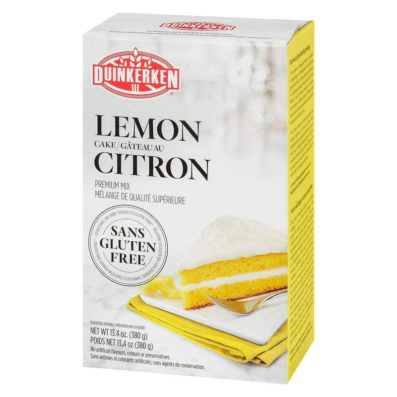 Duinkerken mélange à gâteau au citron