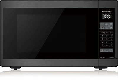 Panasonic NNSC688SC Four à micro-ondes Genius Mid Size 1200W Inverter, 7 menus de cuisson automatique, sécurité enfants, noir inoxydable