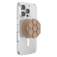 PopSockets PopGrip Suck-up pour MagSafe Rond avec Adaptateur Latte