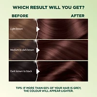 Garnier Nutrisse Ultra Crème Permanent Hair Dye, 100% Grey Coverage, Natural Hair Colour with Avocado Oil, 1 Application