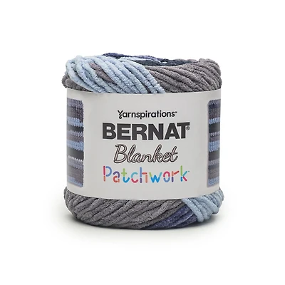Bernat® Blanket Patchwork™ Fil de polyester super volumineux n° 6, 10,5 oz/300 g