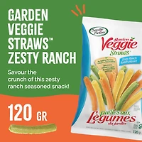Sensible Portions® Veggie Straws™, Zesty Ranch Flavour, Gluten-Free Chips