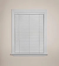 MAINSTAYS Store En Simili Bois 5 cm , Blanc, 71,1cm x 122cm