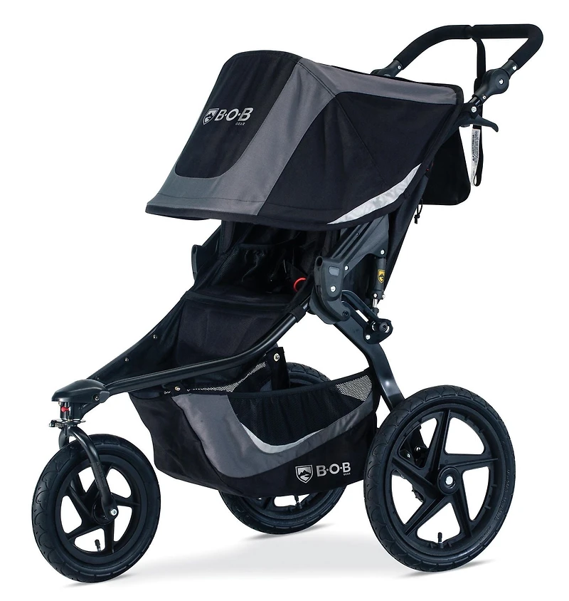 Poussette de Jogging Revolution Flex 3.0, Graphite Black de BOB Gear