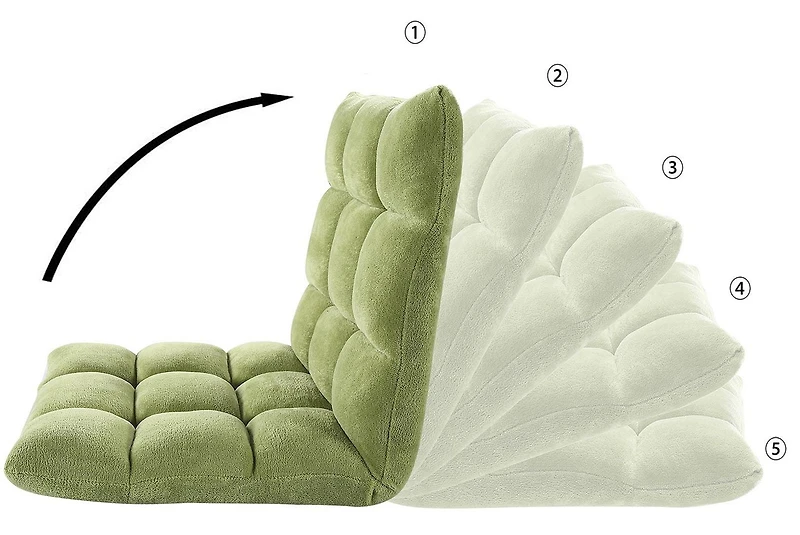 Chaise de jeu pliante ajustable Velago Clam