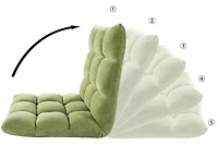Chaise de jeu pliante ajustable Velago Clam