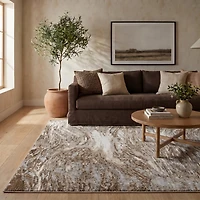 Rug Branch Sakarya Collection Abstract Modern Wave Indoor Area Rug