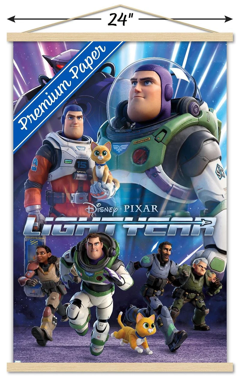 Disney Pixar Lightyear - Group Wall Poster with Magnetic Frame, 22.375" x 34"