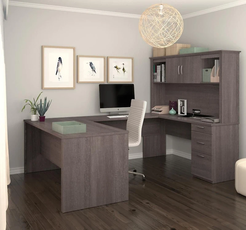 Bestar Logan U-Shaped Desk