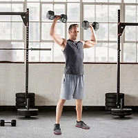 CAP Barbell en fonte hexagonale
