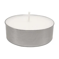 Mainstays Unscented White Jumbo Tealights, 30-Pack