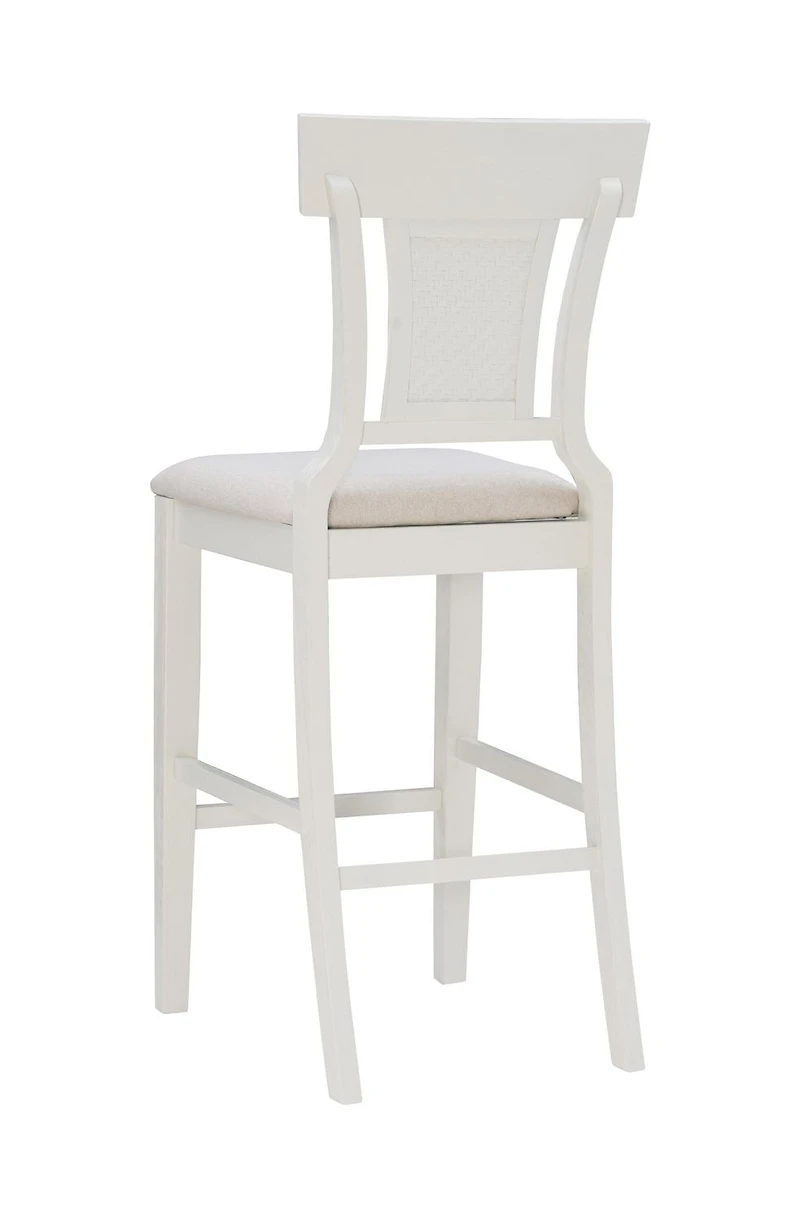 Alton Barstool, White