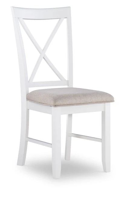 Chaise d'appoint Lander, Marron (Lot de 2)