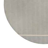 Better Homes & Gardens Grey Fringe Cotton Tablecloth 70" Round - 100% Cotton