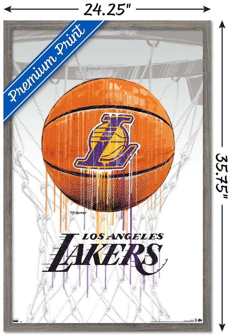 NBA Los Angeles Lakers - Ballon goutte à goutte 20