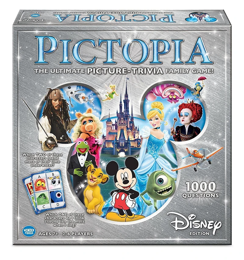 Wonder Forge - Disney's Pictopia: Family Trivia Game