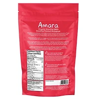 Amara Organic Fruit Bites, Sweet Strawberry, 23g, Melt-In-Mouth Baby & Toddler Snack, No Sugar Added