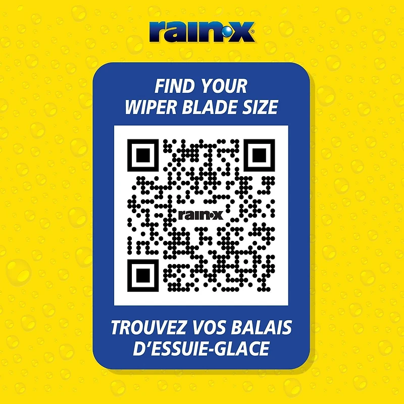 Balai d’essuie-glace Rain-X Quantum hydrofuges po