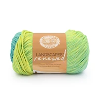 Fil Lion Brand Landscapes® Renewed Libellule Fil #4 Moyen/ Peigné 150g/ 212m, 3-CT