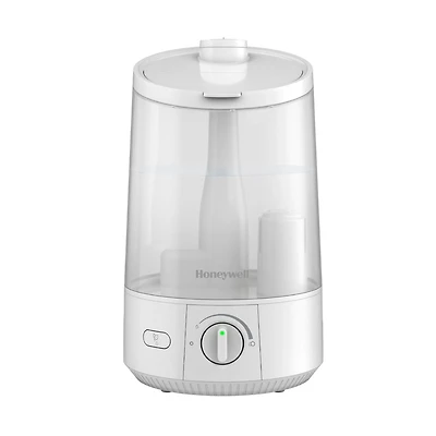 Honeywell HUL585WC 1.25-Gallon Top Fill Ultrasonic Cool Mist Humidifier, White