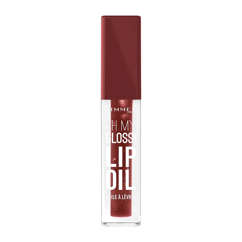 Rimmel Oh My Gloss! Lip Oil, Glossy Shine, Hydrating, Mouthwatering Flavours, Vegan Formula